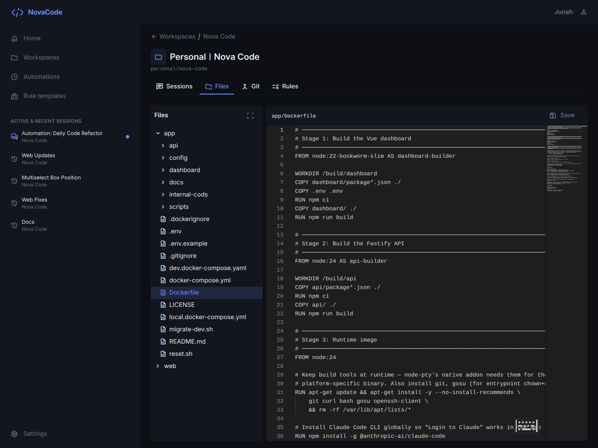 Placeholder for Files View screenshot